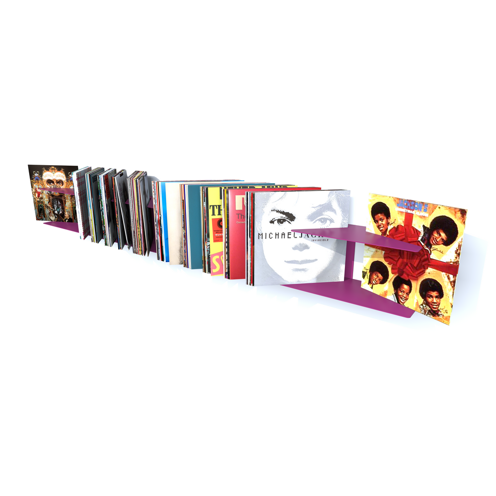 🗸 Étagères contemporaines en métal pour CD, DVD et Blu-ray de 1,50 à 1,90  m – Transprofil - France